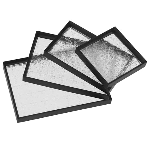 VANZACK 1Satz Tablett Teilig für Puppenhaus Dekoratives Geschirr aus Sicherem Material für Wohnzimmer und Esszimmer Stilvolles Puppenmöbel für Realistische Miniaturen VANZACK 1Satz Tablett Teilig für Puppenhaus Dekoratives Geschirr aus Sicherem Material für Wohnzimmer und Esszimmer Stilvolles Puppenmöbel für Realistische Miniaturen von VANZACK