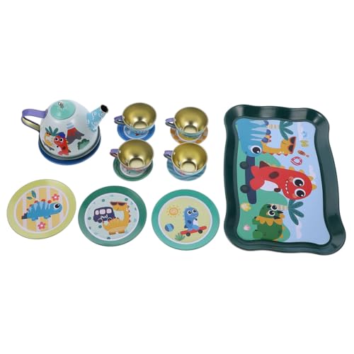VANZACK 1Satz Teeservice Aus Blech Und Teetassen Rollenspiel Für Zubehör Für Spielküche Teeparty Für Kleinkinder VANZACK 1Satz Teeservice Aus Blech Und Teetassen Rollenspiel Für Zubehör Für Spielküche Teeparty Für Kleinkinder von VANZACK