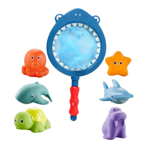 VANZACK 1Satz Teiliges Bad mit Fischernetz Wasserspielzeug für Kleinkinder Einfach zu Reinigen für Badewanne Fördert die Handlungskompetenz VANZACK 1Satz Teiliges Bad mit Fischernetz Wasserspielzeug für Kleinkinder Einfach zu Reinigen für Badewanne Fördert die Handlungskompetenz von VANZACK