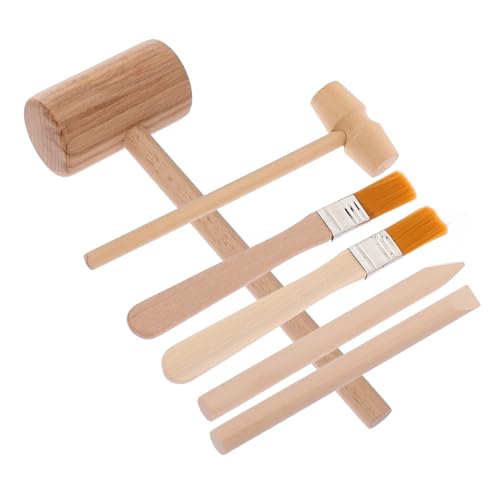 VANZACK 1Satz Teiliges Edelstein Ausgrabungsset Für Holzhammer Holzmeißel Pinsel Kristallen Und Edelsteinen Für Junge VANZACK 1Satz Teiliges Edelstein Ausgrabungsset Für Holzhammer Holzmeißel Pinsel Kristallen Und Edelsteinen Für Junge von VANZACK