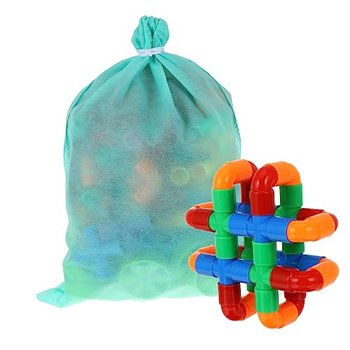 VANZACK 1Satz Teiliges Kreatives Wasserrohr Bausteine Für Lernspielzeug Kreativität Und Motorischen Fähigkeiten Farben Zufällig von VANZACK