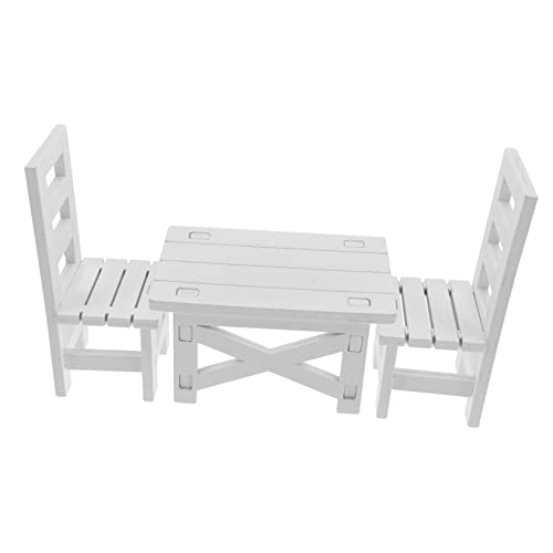 VANZACK 1Satz Teiliges Mini Möbelset Für Puppenhäuser Weiße Stühle Und Puppenmöbelset Für Kreatives Und Rollenspiele Für Fotografie Dekoration VANZACK 1Satz Teiliges Mini Möbelset Für Puppenhäuser Weiße Stühle Und Puppenmöbelset Für Kreatives Und Rollenspiele Für Fotografie Dekoration von VANZACK
