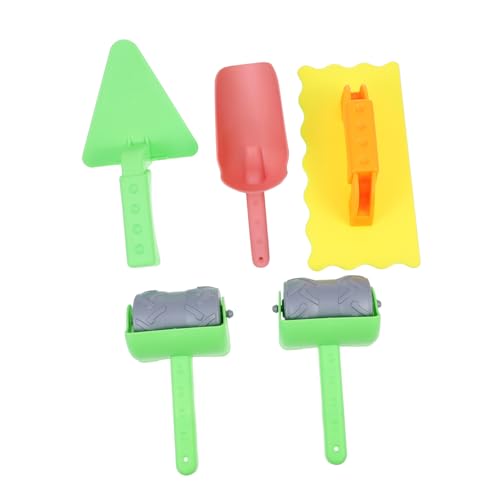 VANZACK 1Satz Teiliges Sandspielzeug Bauzubehör Mit Triangelspaten Verdichtungswerkzeug Und Radzylindern Lustiges Strandspielzeug Für Jungen VANZACK 1Satz Teiliges Sandspielzeug Bauzubehör Mit Triangelspaten Verdichtungswerkzeug Und Radzylindern Lustiges Strandspielzeug Für Jungen von VANZACK