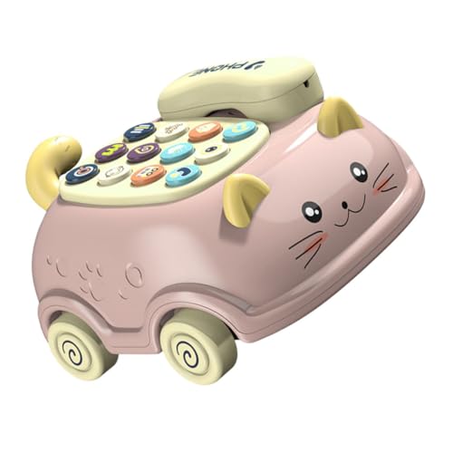 VANZACK 1Satz Telefonspielzeug Imitation Anrufspielzeug Für Kleinkinder Lernspielzeug Für Frühe Bildung Bilingualer Geschichtenerzähler Rotes Katzen Design Ohne Batterie VANZACK 1Satz Telefonspielzeug Imitation Anrufspielzeug Für Kleinkinder Lernspielzeug Für Frühe Bildung Bilingualer Geschichtenerzähler Rotes Katzen Design Ohne Batterie von VANZACK