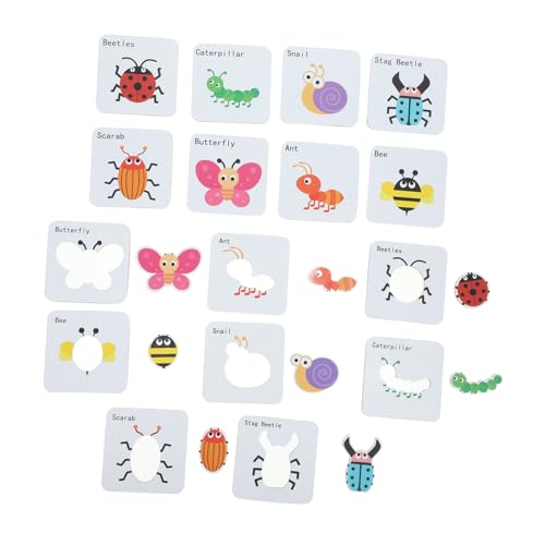VANZACK 1Satz Tier Puzzle Pädagogisches Dinosaurier Puzzle für Lernspielzeug Hand Augen Koordination und Gedächtnis mit Sicherem Papiermaterial VANZACK 1Satz Tier Puzzle Pädagogisches Dinosaurier Puzzle für Lernspielzeug Hand Augen Koordination und Gedächtnis mit Sicherem Papiermaterial von VANZACK