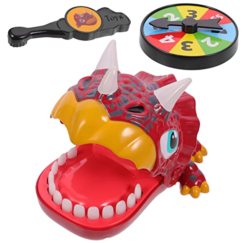 VANZACK 1Satz Triasaurus Fingerbeißspielzeug Kreatives Lustiges Für Partyspielzeug Und Deko Rotes Dinosaurier Für Spannende Spiele Und Kindergeburtstage von VANZACK