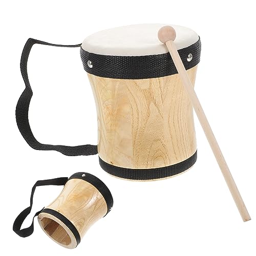 VANZACK 1Satz Trommel für Musikalisches Lernspielzeug aus Sheepskin für Partys und Musikfestivals Langlebig und Einfach zu Kleine Musikliebhaber von VANZACK