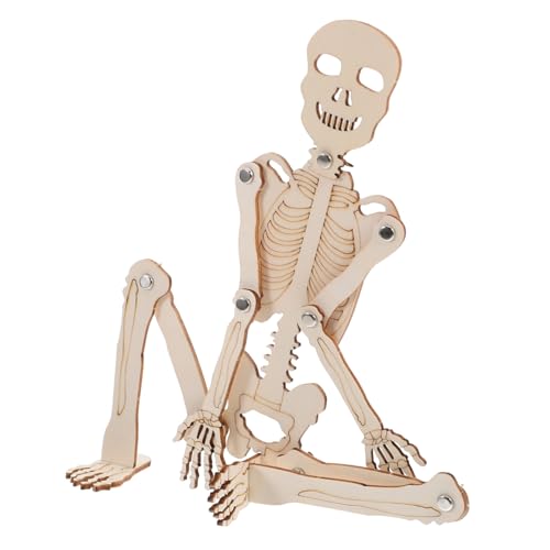 VANZACK 1Satz Unvollendetes Menschliches Skelettmodell DIY Bastelset Für Kognitive Lernzwecke Anatomische Requisite Für Lehrmaterialien Und Dekoration VANZACK 1Satz Unvollendetes Menschliches Skelettmodell DIY Bastelset Für Kognitive Lernzwecke Anatomische Requisite Für Lehrmaterialien Und Dekoration von VANZACK