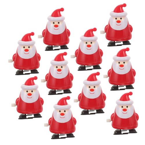 VANZACK 1Satz Weihnachtliches Aufziehspielzeug Teiliges Pädagogisches für Santa Claus Design für Feste und Fördert Fähigkeiten und Farberkennung von VANZACK