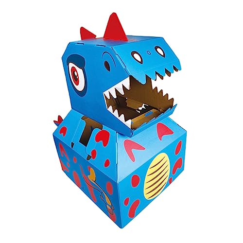 VANZACK 1Stück DIY Dinosaurier Modell aus Pappe Pädagogisches für Kreatives Bastelset für Motorische Fähigkeiten und Farbentwicklung für Geburtstagsfeiern und Gemeinsame VANZACK 1Stück DIY Dinosaurier Modell aus Pappe Pädagogisches für Kreatives Bastelset für Motorische Fähigkeiten und Farbentwicklung für Geburtstagsfeiern und Gemeinsame von VANZACK