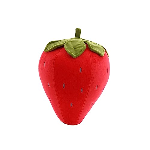 VANZACK 1Stück Erdbeer Plüschkissen Kuscheltier Sofadeko Für Kreative Geschenkidee Für Rote Erdbeerpuppe Aus Weichem Plüsch Niedliches Für Kinderzimmer von VANZACK