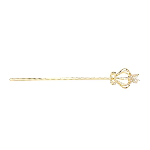 VANZACK 1Stück Goldener Herzförmiger Feenstab Magische Wand Für Halloween Karneval Und Kostümpartys Perfektes Zubehör Für Fans Partystab Und Kronenstab Für Zauberhafte von VANZACK