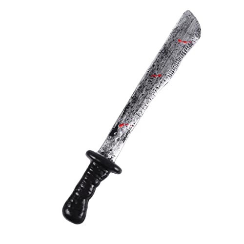 VANZACK 1Stück Halloween Blutiges Machetenspielzeug Kunststoffmesser für Kostüm Party Geisterfest und Maskerade Dekoration und Requisite für Erwachsene VANZACK 1Stück Halloween Blutiges Machetenspielzeug Kunststoffmesser für Kostüm Party Geisterfest und Maskerade Dekoration und Requisite für Erwachsene von VANZACK