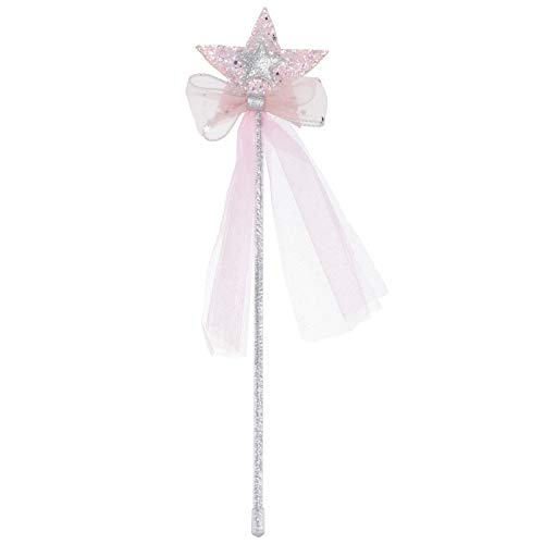 VANZACK 1Stück Kinderparty Fee Stick Mit Stern Und Quasten Magischer Für Requisite Für Kindergeburtstage Und Festlichkeiten Rosa von VANZACK