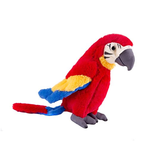 VANZACK 1Stück Kreatives Plüschspielzeug Papagei Lustiges Imitation Papagei Für Kuscheltier Deko Farbe Zufällig von VANZACK