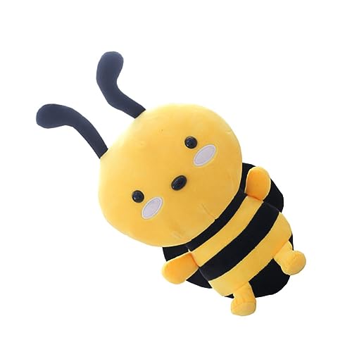 VANZACK 1Stück Kuschelige Bienen Puppenspielzeug Plüschkissen für Dekoratives Wurfkissen für Duschen und Geburtstage Fördert die Intelligenzentwicklung von VANZACK