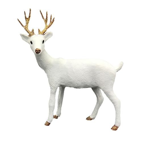 VANZACK 1Stück Mini Hirsch Modell Realistische Deko Figur Für Kreative Verzierung Simulation Tiere Modell Tischdekoration Für Zuhause Geschenkidee VANZACK 1Stück Mini Hirsch Modell Realistische Deko Figur Für Kreative Verzierung Simulation Tiere Modell Tischdekoration Für Zuhause Geschenkidee von VANZACK