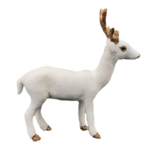 VANZACK 1Stück Mini Hirsch Modell Realistisches Dekorationsstück Für Schreibtisch Weihnachtsdeko Und Heimdekoration Für Festlichkeiten VANZACK 1Stück Mini Hirsch Modell Realistisches Dekorationsstück Für Schreibtisch Weihnachtsdeko Und Heimdekoration Für Festlichkeiten von VANZACK