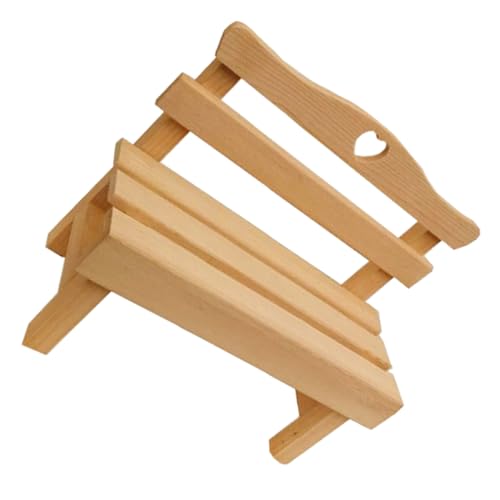 VANZACK 1Stück Mini Holzstuhl Dekoration Kreative Holzfigur Für Schlafzimmer Fotografie Requisiten Und Heimdekoration Handgefertigtes Holzhandwerk Für Landschaften VANZACK 1Stück Mini Holzstuhl Dekoration Kreative Holzfigur Für Schlafzimmer Fotografie Requisiten Und Heimdekoration Handgefertigtes Holzhandwerk Für Landschaften von VANZACK