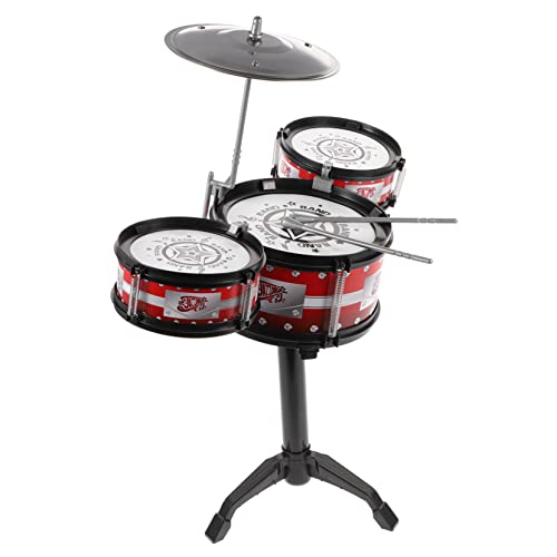 VANZACK 1Stück Mini Kindertrommelset für Musikalische Bildung Teiliges Percussion Set Rot für Kleinkinder und Frühe der Musikalität VANZACK 1Stück Mini Kindertrommelset für Musikalische Bildung Teiliges Percussion Set Rot für Kleinkinder und Frühe der Musikalität von VANZACK