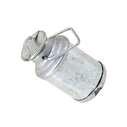 VANZACK 1Stück Mini Retro Eisenhaut Wasserkocher Modell Möbel Zubehör Für Puppenhaus Imitation Milchkrug Vintage Dekoration Für Szenen von VANZACK