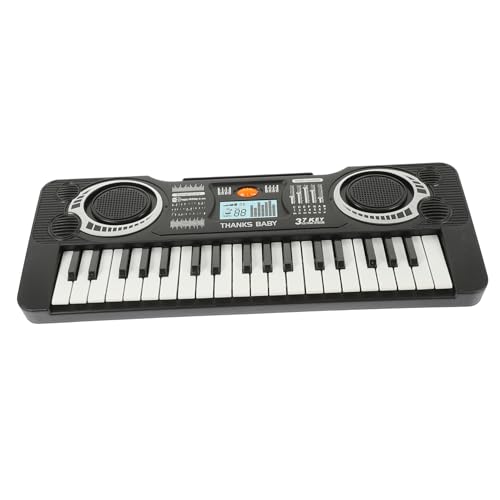 VANZACK 1Stück Multifunktionales Tasten Elektronisches Klavierspielzeug für Musikpädagogisches aus Hochwertigem Material Tragbar Verbessert die Hand Auge Koordination von VANZACK