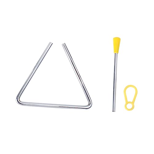 VANZACK 1Stück Musikalisches Dreiecksinstrument für Pädagogisches Schlaginstrument zur Frühförderung Langlebig und Sicher für Kindergarten und Musikunterricht VANZACK 1Stück Musikalisches Dreiecksinstrument für Pädagogisches Schlaginstrument zur Frühförderung Langlebig und Sicher für Kindergarten und Musikunterricht von VANZACK