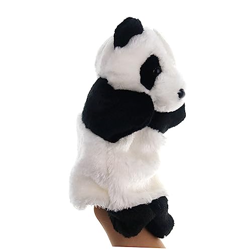 VANZACK 1Stück Panda Handpuppe Plüsch Puppenspielzeug Für Geschichtenerzählung Und Rollenspiele Interaktive Eltern Junge Mädchen Für Partys von VANZACK