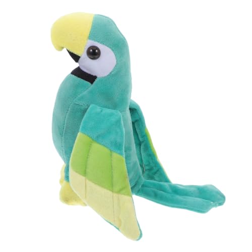 VANZACK 1Stück Plüsch Papagei Plüschtier Für Simulation Vogelspielzeug Party Dekoration Kuscheltier Für Jungen von VANZACK