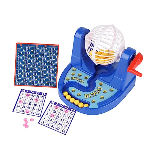 VANZACK 1Stück Simulierte Bingo Ziehmaschine Brettspiel Für Pädagogisches Lernspielzeug Blau Spaß Für Ganze Familie Für Bingo Spiele VANZACK 1Stück Simulierte Bingo Ziehmaschine Brettspiel Für Pädagogisches Lernspielzeug Blau Spaß Für Ganze Familie Für Bingo Spiele von VANZACK