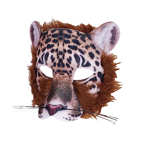 VANZACK 1Stück Tierhalbmaske Tiger Kreative Kostüm Party Maske Für Karneval Fasching Und Halloween Exquisite Tiermaske Für Erwachsene Als Dekoration Und Requisite von VANZACK