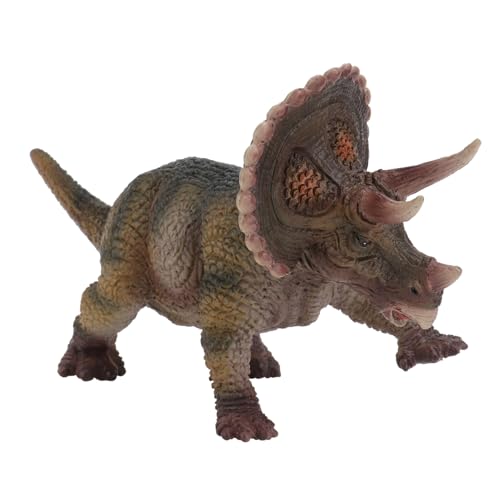 VANZACK 1Stück Triceratops Figur Lernspielzeug Aus Realistisches Dinosaurier Modell Für Dekoratives Für Dinosaurier Fans VANZACK 1Stück Triceratops Figur Lernspielzeug Aus Realistisches Dinosaurier Modell Für Dekoratives Für Dinosaurier Fans von VANZACK