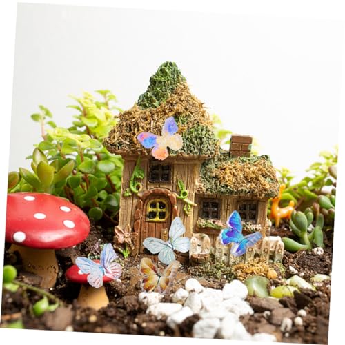 VANZACK 2 Boxen Miniatur Schmetterlinge aus Resin Filigrane Puppenhaus Deko Handgefertigte Mikro Modelle für Feengarten und Landschaftsdekoration Realistisch Gestaltete Mini Ornamente VANZACK 2 Boxen Miniatur Schmetterlinge aus Resin Filigrane Puppenhaus Deko Handgefertigte Mikro Modelle für Feengarten und Landschaftsdekoration Realistisch Gestaltete Mini Ornamente von VANZACK