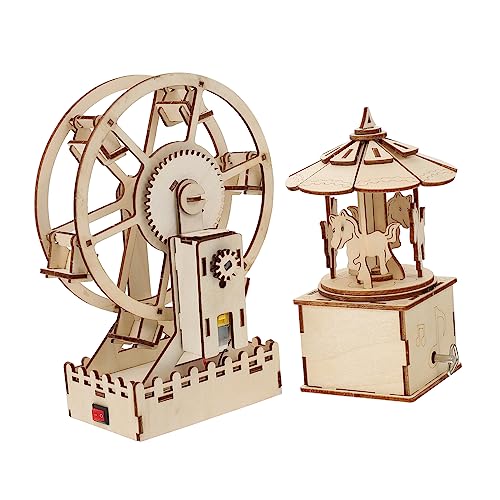 VANZACK 2 Sätze Holzpuzzle für Intelligentes Lernspielzeug Sicherer Attraktiver DIY Zusammenbau Pädagogisches Jigsaw als Geburtstags VANZACK 2 Sätze Holzpuzzle für Intelligentes Lernspielzeug Sicherer Attraktiver DIY Zusammenbau Pädagogisches Jigsaw als Geburtstags von VANZACK