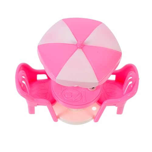 VANZACK 2 Sätze Miniatur Strandstuhl Realistische Abs Simulation Strandzubehör Kompakte Detailreich Gestaltete Puppenhaus Deko für Spielspaß Zufällige Farbe Zufällige Farbe von VANZACK