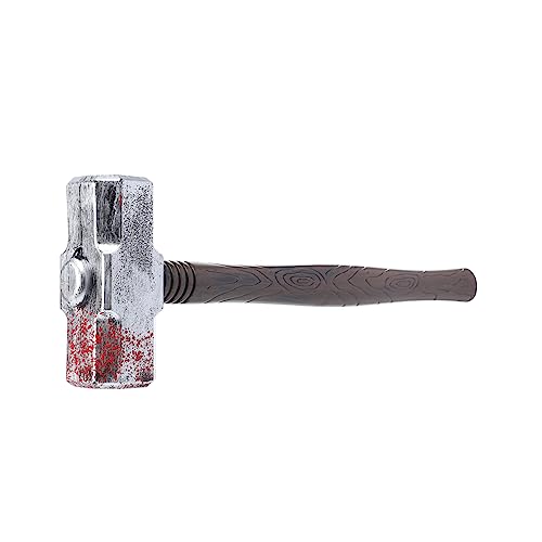 VANZACK 2 Stck. Halloween Deko Prank Hammer Kunststoff Halloween Party Requisit Leicht Sicher Spaßiger Clownhammer von VANZACK