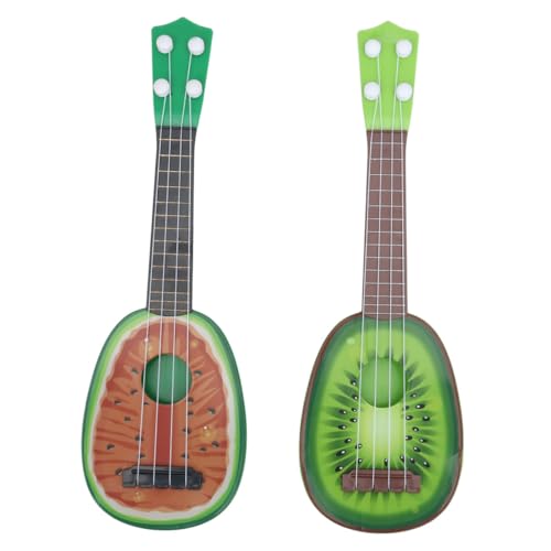VANZACK 2 Stück Fruchtförmige Mini Ukulele Gitarre Teiliges Wassermelone und Kiwi Musikinstrumente Pädagogisches Lernspielzeug Kreative Früherziehung VANZACK 2 Stück Fruchtförmige Mini Ukulele Gitarre Teiliges Wassermelone und Kiwi Musikinstrumente Pädagogisches Lernspielzeug Kreative Früherziehung von VANZACK