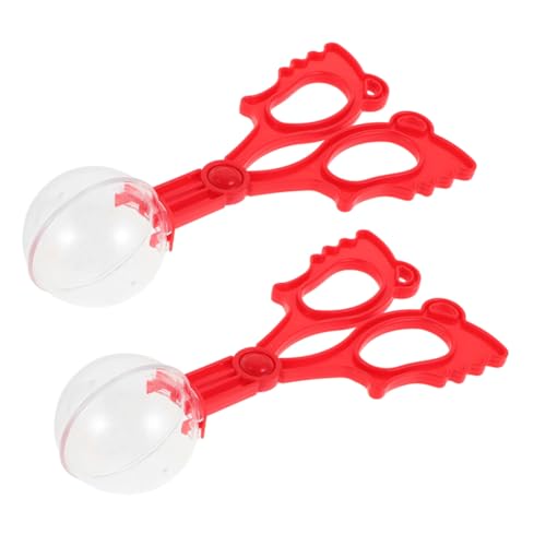 VANZACK 2 Stück Insektenfalle Zange Für Butterfly Exploration Kit Butterfly Beobachtung Guter Motor Kinderwerkzeug Feine Pinzettenzange Pinzette Zum Selber Basteln Rot von VANZACK