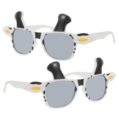 VANZACK 2 Stück Kuhbrille Lustige für Kostümpartys Karneval und Halloween für Kreative Fotos und Unvergessliche VANZACK 2 Stück Kuhbrille Lustige für Kostümpartys Karneval und Halloween für Kreative Fotos und Unvergessliche von VANZACK