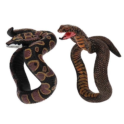 VANZACK 2 Stück Lernspielzeug Schlangenarmband für Realistische Schlangenspielzeuge für Halloween Handaccessoires und Streiche für Jungen und Mädchen VANZACK 2 Stück Lernspielzeug Schlangenarmband für Realistische Schlangenspielzeuge für Halloween Handaccessoires und Streiche für Jungen und Mädchen von VANZACK