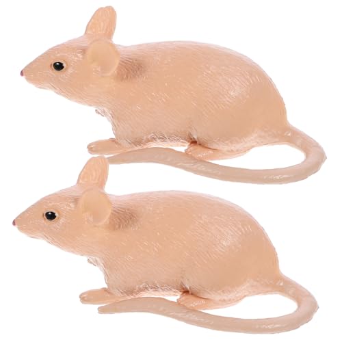 VANZACK 2 Stück Lustiges Realistisches Strapazierfähigem Kunststoff Kindgerechtes Sicheres Modell für Fantasievolles und Kognitive von VANZACK