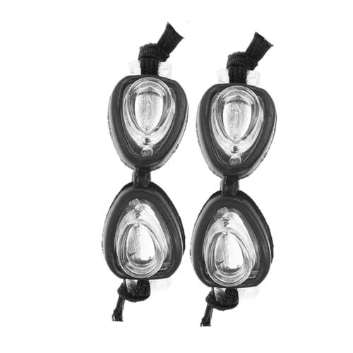 VANZACK 2 Stück Mini -Schwimmbrille Dekoration Minibrille für Puppen Mini -Brille Schwimmbrillen für Puppen Mini-Taucherbrille Puppenhaus-Schwimmbrille Puppen Taucherbrille Plastik Schwarz VANZACK 2 Stück Mini -Schwimmbrille Dekoration Minibrille für Puppen Mini -Brille Schwimmbrillen für Puppen Mini-Taucherbrille Puppenhaus-Schwimmbrille Puppen Taucherbrille Plastik Schwarz von VANZACK