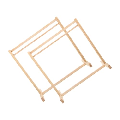 VANZACK 2 Stück Miniatur Puppen Kleiderständer aus Holz Kompakter Garderobenständer für Puppenkleidung Elegantes und Robustes Zubehör für Puppenhaus und Spielzeugaufbewahrung VANZACK 2 Stück Miniatur Puppen Kleiderständer aus Holz Kompakter Garderobenständer für Puppenkleidung Elegantes und Robustes Zubehör für Puppenhaus und Spielzeugaufbewahrung von VANZACK