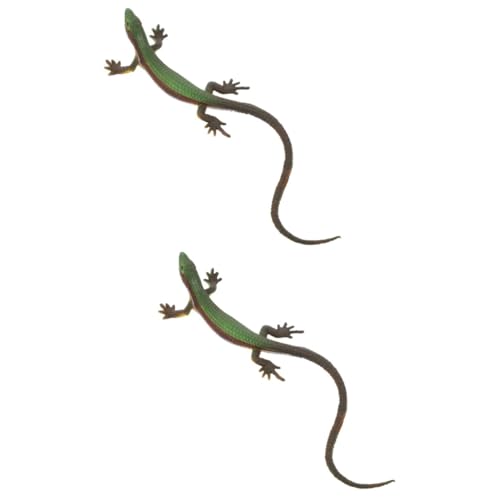 VANZACK 2 Stück Realistisches Eidechsen Figur Leicht und Robust Pädagogisch für Vielseitig als Reptilien Dekoration für Garten und Zimmer Simulation Eidechsenmodell VANZACK 2 Stück Realistisches Eidechsen Figur Leicht und Robust Pädagogisch für Vielseitig als Reptilien Dekoration für Garten und Zimmer Simulation Eidechsenmodell von VANZACK