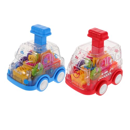 VANZACK 2 Stück Schiebewagen Transparentes Zahnradauto Druckantrieb Friktionsspielzeug Buntes Getriebe Lernfahrzeug Für Kleinkinder Montessori Babyspielzeug VANZACK 2 Stück Schiebewagen Transparentes Zahnradauto Druckantrieb Friktionsspielzeug Buntes Getriebe Lernfahrzeug Für Kleinkinder Montessori Babyspielzeug von VANZACK