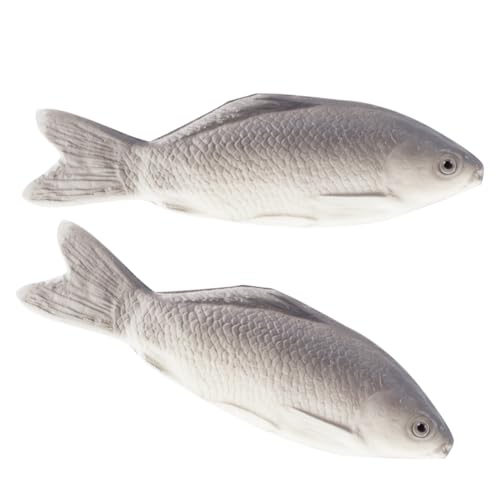 VANZACK 2 Stück Simulationsfisch Modell Laibe Gefälschte Schwimmfische Spielfische Kleine Statuen Tiere Simulierte Aquarium Ornamente Seefische Gefälschte Requisiten Gefälschte von VANZACK