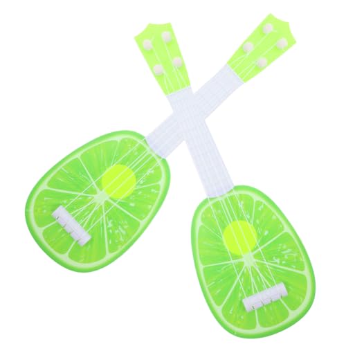 VANZACK 2 Stück Simulierte Mini Frucht Gitarre Pädagogisches Musikinstrument für Frühe Lernförderung Sicher und Handfreundlich Geeignet für Musikalische Früherziehung VANZACK 2 Stück Simulierte Mini Frucht Gitarre Pädagogisches Musikinstrument für Frühe Lernförderung Sicher und Handfreundlich Geeignet für Musikalische Früherziehung von VANZACK