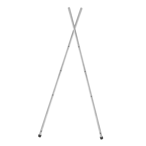 VANZACK 2 Stück Teiliges Foosball Eisenstangen mit Sicherheitskappen Robuste Ersatzstangen für Tischfußball Kompatibel für Erwachsene Einfache Montage von VANZACK