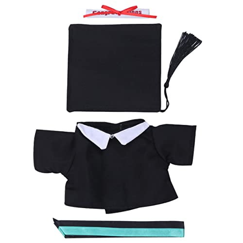 VANZACK 2 Stück Teiliges Puppenkleidungsset Abschlusskleid und Doktorhut Grün für Puppen Leicht Auszuziehen Geeignet für Geburtstage und Festtage Feine Verarbeitung für Rollenspiele VANZACK 2 Stück Teiliges Puppenkleidungsset Abschlusskleid und Doktorhut Grün für Puppen Leicht Auszuziehen Geeignet für Geburtstage und Festtage Feine Verarbeitung für Rollenspiele von VANZACK