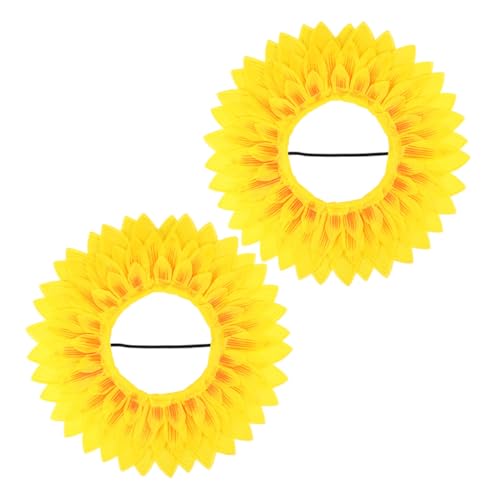 VANZACK 2 Stück Teiliges Sonnenblumen kostüm für Kleinkinder Lustige Leichte Blumen kopfbedeckung Einzigartiger Sommerspaß für Kindergarten Party und Cosplay VANZACK 2 Stück Teiliges Sonnenblumen kostüm für Kleinkinder Lustige Leichte Blumen kopfbedeckung Einzigartiger Sommerspaß für Kindergarten Party und Cosplay von VANZACK